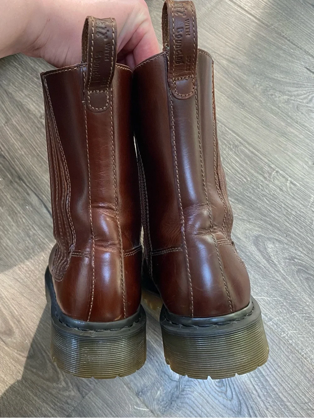 Doc Martens Amaayah Brown Leather Chelsea Boots Women’s Size 10 (Size 42) - Picture 12 of 12